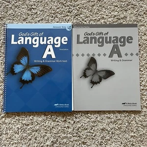 Abeka Grade 4 God’s Gift of Language A Teachers Edition Books - Picture 1 of 3