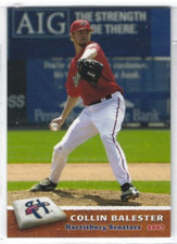 2007 Harrisburg Senators (Double-A Washington Nationals) Collin Balester