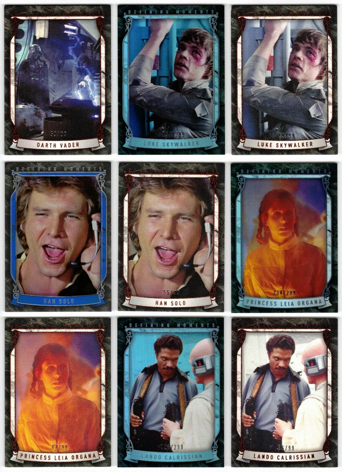 2015 Star Wars Masterwork Defining Moments You Pick the Card Finish Your Set - Image 1 of 1