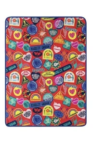 DC Comics Suicide Squad Throw Blanket NEW - Picture 1 of 5