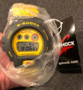 CASIO G-SHOCK DW-6900Y-9CR YELLOW WRIST WATCH (BRAND NEW WITH TAGS) - Picture 1 of 4
