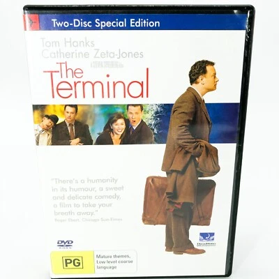 The Terminal Tom Hanks Catherine Zeta Jones Comedy Movie DVD Region 2&4 - Image 1 of 4
