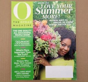O The Oprah Magazine June 2016, 39 Swimsuits, Unplug De-Stress Make Time For You - Picture 1 of 4