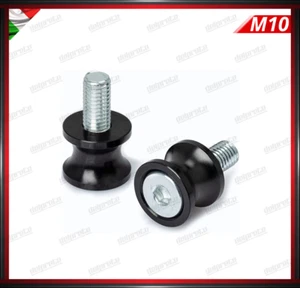COPPIA NOTTOLINI M12 NERO SUPPORTI PER CAVALLETTO ACCESSORIO ALZAMOTO - Picture 1 of 1