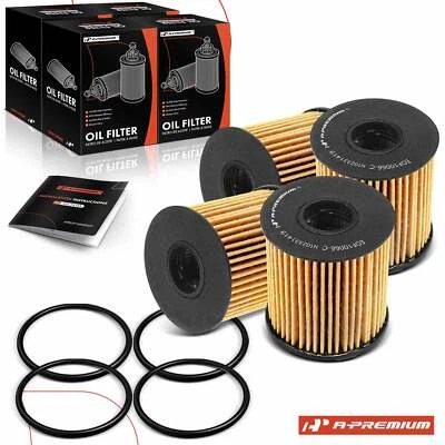 4x Filtro de aceite de motor para Mini Cooper 07-15 Cooper Paceman Metropolitan Serie B Foto 1 de 4