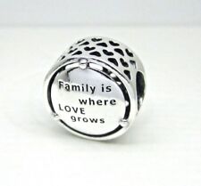 Authentic PANDORA Charm Family Roots Sterling Silver Bead 797590