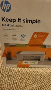 HP DeskJet 2720e All-in-One HP+ enabled Wireless Colour Printer - Afbeelding 1 van 2