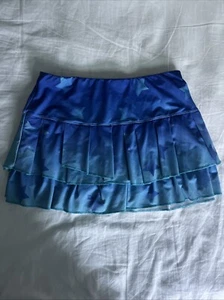 Lucky In Love Pickleball Tennis Skirt Sz M Ruffle Tiered Skort - Picture 1 of 6