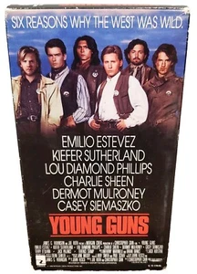 Young Guns (VHS, 1999) Emilio Estevez, Kefer Sutherland, Lou Diamond Phillips - Picture 1 of 6