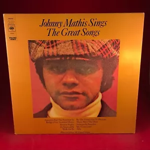 Johnny Mathis Sings The Great Songs 1974 UK double vinyl LP Alone Again Naturaly - Picture 1 of 7