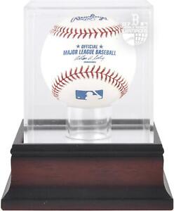 Boston Red Sox 2007 World Series Champions Mahogany Baseball Logo Display Case