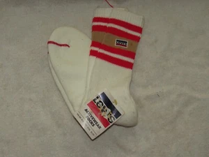 Vintage Levi's Activewear Socks Style LS 120 Fits Size 10-13 Tube Sock NEW w/Tag - Picture 1 of 3