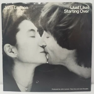 Vintage Vinyl John Lennon Starting Over Lenono Geffen GEF 49604 7" 45 1/MIN 1980 - Bild 1 von 3