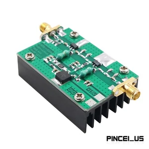 1MHz-1000MHZ 3W HF VHF UHF FM Transmitter RF Power Amplifier for Ham Radio pc66 - Afbeelding 1 van 7