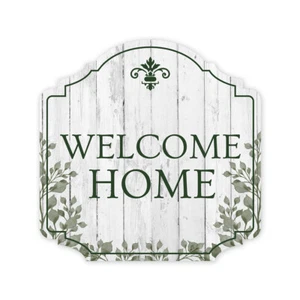 Heritage Plus Welcome Home Wall or Door Sign | Home Entrance Decoration - Picture 1 of 36