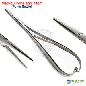 Dentale Mathieu Porta aghi Pinza Ortodonzia Pinze legature Punta stretta Sottile - Imagen 1 de 4