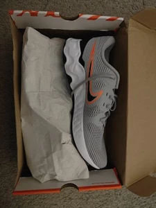 Nike Running Renew Ride 2 Trainer In Grey And Orange US-14 - Picture 1 of 5