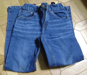 Wonder Nation Jungen blau verstellbare Taille dunkle Waschung Jeans 8 - Bild 1 von 4