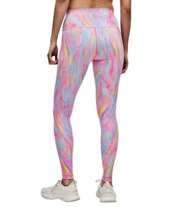 Lululemon Wunder Train HR Tight Leggings 28” High Rise Prism Marble Pink Blue 6 - Picture 1 of 8