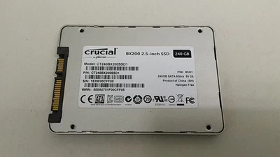 Crucial CT240BX200SSD1 BX200 240 GB 2.5" SATA III Solid State Drive - Image 1 of 3