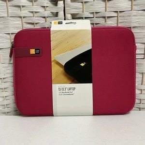 Case Logic Pink Laptop Sleeve 13” MacBook Pro 13.3” Chromebook, LAPS113, NWT - Picture 1 of 5
