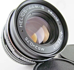 US Stock! Helios 44m-6 58mm f2 Portrait Bokeh CLA Portrait Lens DSLR M42 Mount - Picture 1 of 9