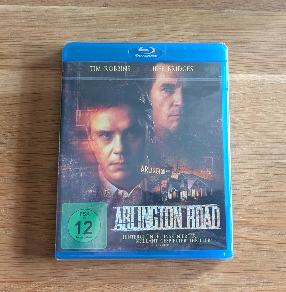 Blu-ray - Arlington Road (2013) - mit Tim Robbins u. Jeff Bridges - NEU / OVP - Bild 1 von 2