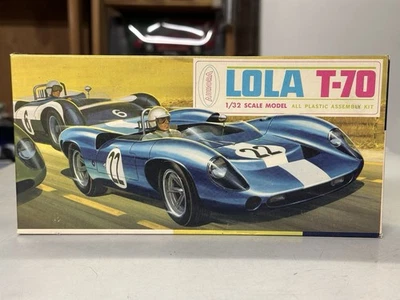 1966 UNBUILT 1:32 AURORA model sports race car kit LOLA T-70 #671-79 - Image 1 of 4