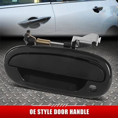 PARA 97-03 FORD F150 04 F-150 Heritage negro liso puerta delantera izquierda tirador Foto 1 de 4