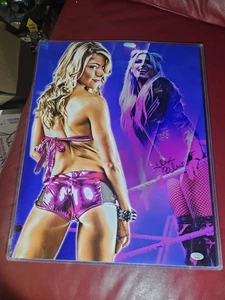 Alexa Bliss Nombre Completo Firmado 16x20 Foto Autografiada Certificado JSA WWE  - Imagen 1 de 4