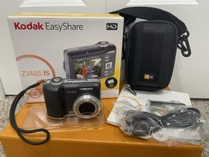Kodak EasyShare Z1485 IS 14.0MP Digital Camera Black - Picture 1 of 12