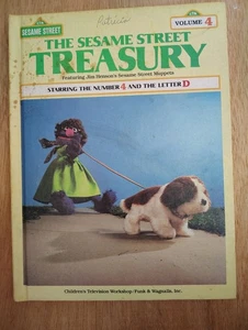 1983 Book Sesame Street Treasury Volume 4 - Picture 1 of 12