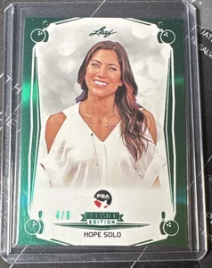 2023 PBA Leaf Bowling /8 Hope Solo Green Parallel #’d B-17 - Picture 1 of 3