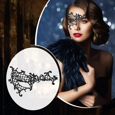 Women's Masquerade Mask Venetian Lace Mask for Christmas Halloween Party Ball - Image 1 of 4