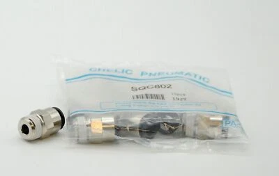 CHELIC SQC 802 Ø8*1/4" BSPT MALE PUSH TO CONNECT STRAIGHT Fitting (10/BAG) - Image 1 of 3