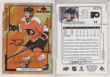 2020 Upper Deck MVP 20th Anniversary Colors & Contours Gold /250 Travis Konecny