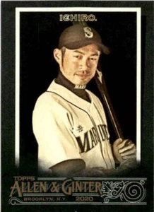 2020 Allen and Ginter X #32 Ichiro Seattle Mariners - Picture 1 of 2