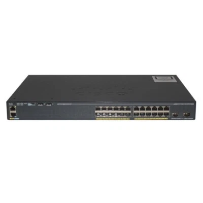 Cisco Catalyst 2960X Series Rack-Mountable 24 Ports LAN Switch WS-C2960S-24TD-L - Image 1 of 4