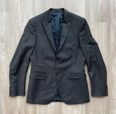 Jaqueta blazer grafite dois botões Neil Barrett - Imagem 1 de 4