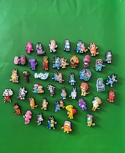 Bluey Croc Charm for Clogs PVC Blue Dog Cartoon Characters Variatons Animal Cute - Picture 1 of 43