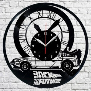 Regreso al Futuro Disco Vinilo Reloj de Pared Divertido Arte Decoración 12"" 30cm 289 - Imagen 1 de 11