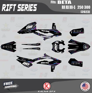 Graphics Kit for Beta RR, RX,RR-S 250 300 (2023) Rift - MAGENTA - Picture 1 of 6