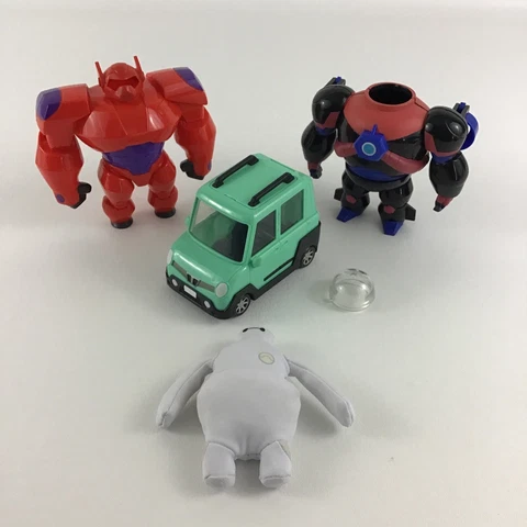 Disney Big Hero 6 The Series Squish TO Fit Baymax Action Figure Suits Wasabi Car Cover