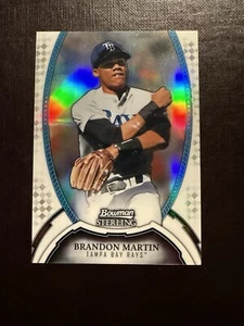2011 Bowman Sterling MLB Future Stars Refractor /199 Brandon Martin #39 - Picture 1 of 2
