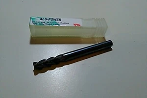 YG1 3-Flutes 6mm Carbide cornerRadius End Mill 6(R1)x6x20x65 long E5E51904 - Picture 1 of 3
