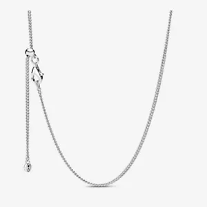 Cadena PANDORA para colgante plata de ley 925 longitud 60 cm patrón blindado 398283-60 - Imagen 1 de 2