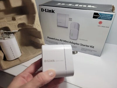 D-Link PowerLive AV Mini Adapter Starter Kit DHP-311AV ~ New Open Box No Cables - Image 1 of 4
