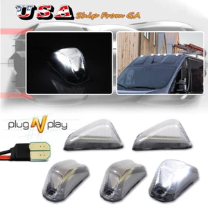 LED Front Roof Cab WhiteClearance Lights For 14-23 Ram ProMaster 1500 2500 3500 - Picture 1 of 11