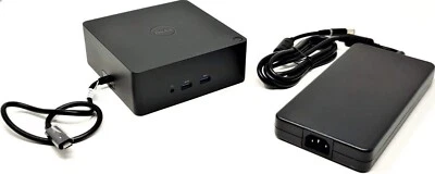 DELL TB16 THUNDEBOLT DOCK USB C UP TO 3 MONITORS WITH 240W DELL PSU, FREE POST - image 1 of 3