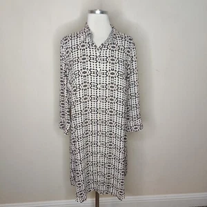 Cabi Colony Club Hemdblusenkleid Größe Medium Damen Riegelärmel Knopfleiste #784 - Bild 1 von 9